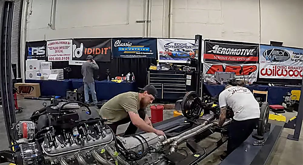 1969 Camaro chassis work