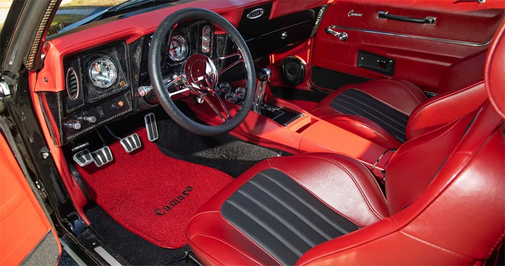 1969 Camaro restomod interior copy