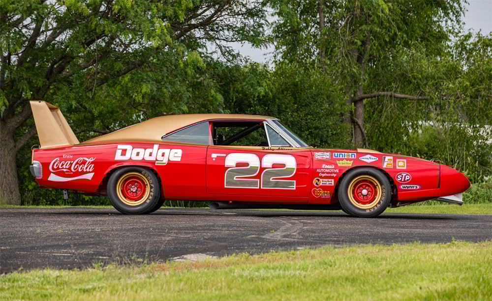 1969 Dodge Charger Daytona side view BA NASCAR copy