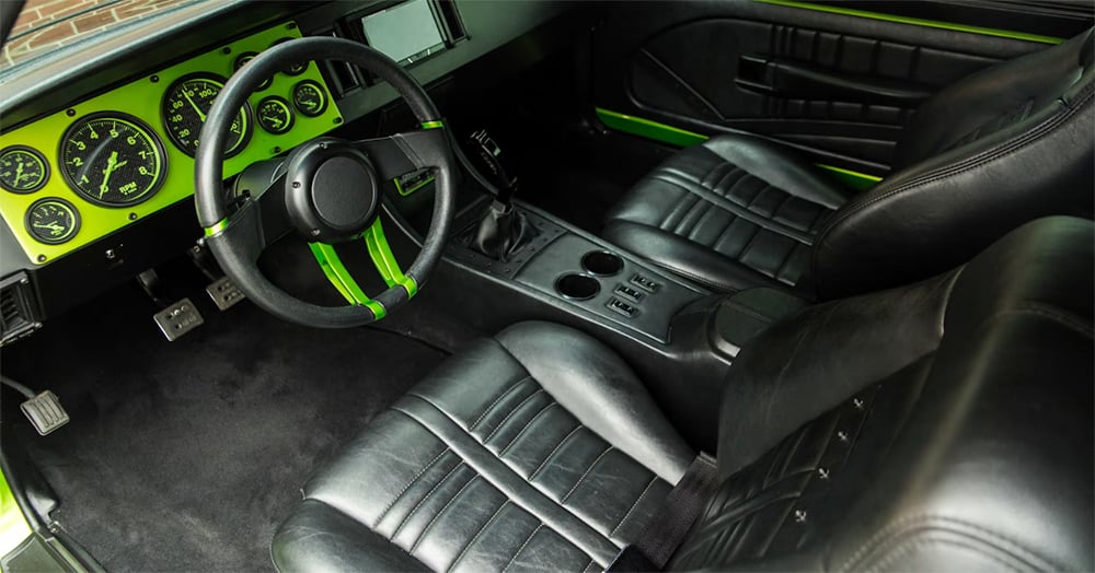 1969 Dodge Charger interior restomod copy