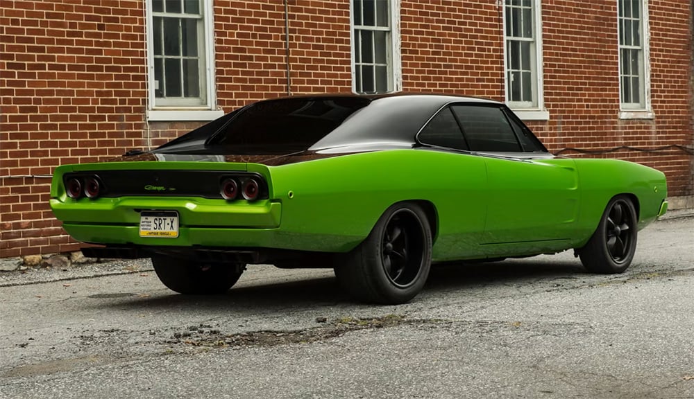 1969 Dodge Charger resto rear copy