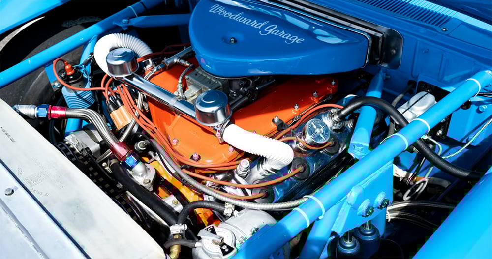 1969 Dodge Daytona 426 Hemi 200 mph engine copy