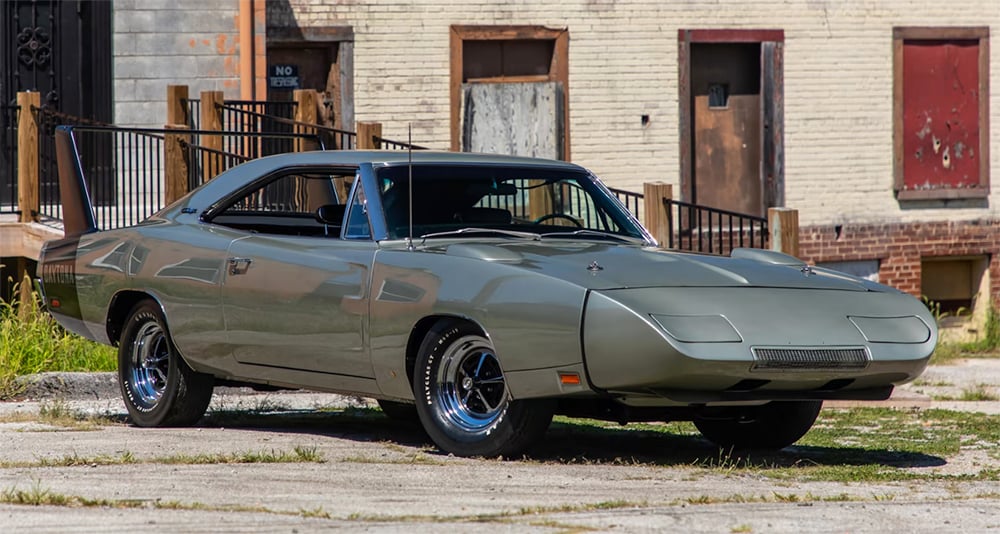 1969 Dodge Daytona silver copy