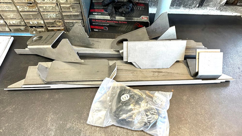 1969 GTO frame boxing strips BV copy