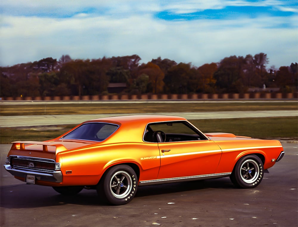 1969 Mercury Cougar Eliminator at Ford Proving Grounds FHV copy