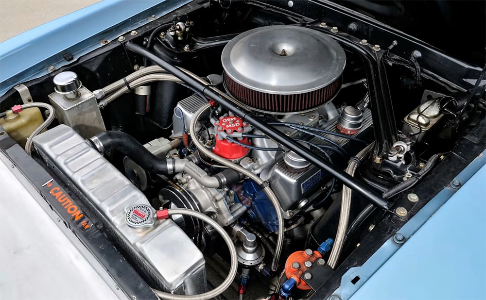 1969 Mustang Boss 302 race engine copy