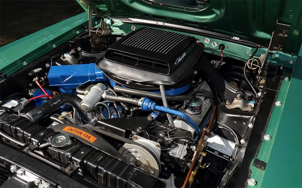 1969 Mustang Mach 1 Silver Jade 428 mill copy