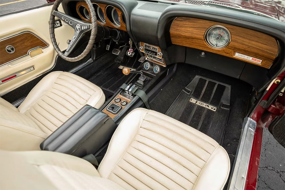 1969 Shelby GT500 Mustang interior copy
