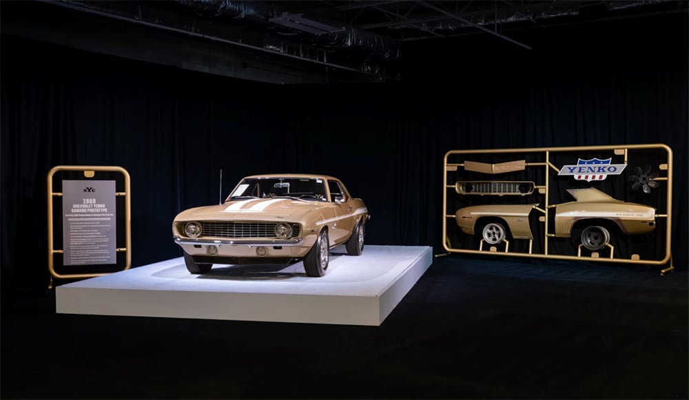 1969 Yenko Camaro proto w full size model kit copy