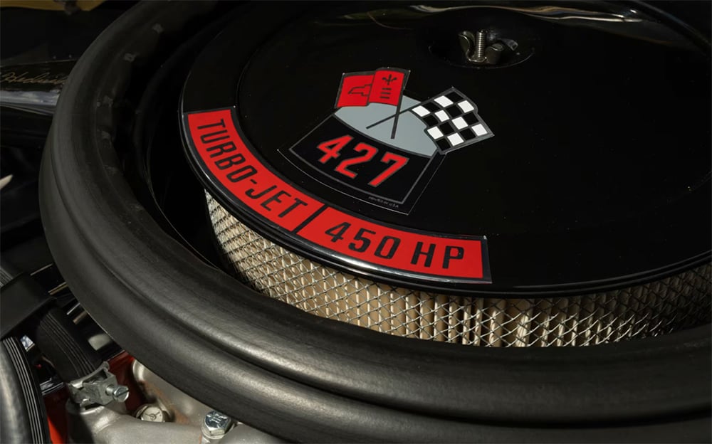 1969 Yenko Camaro prototype air cleaner decals copy