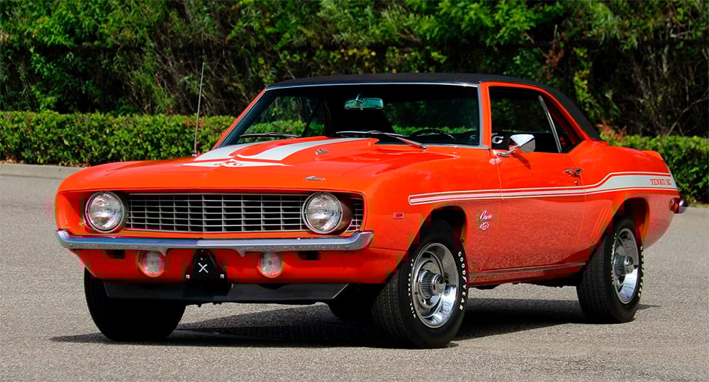 1969 Yenko Camaro prototype full resto copy