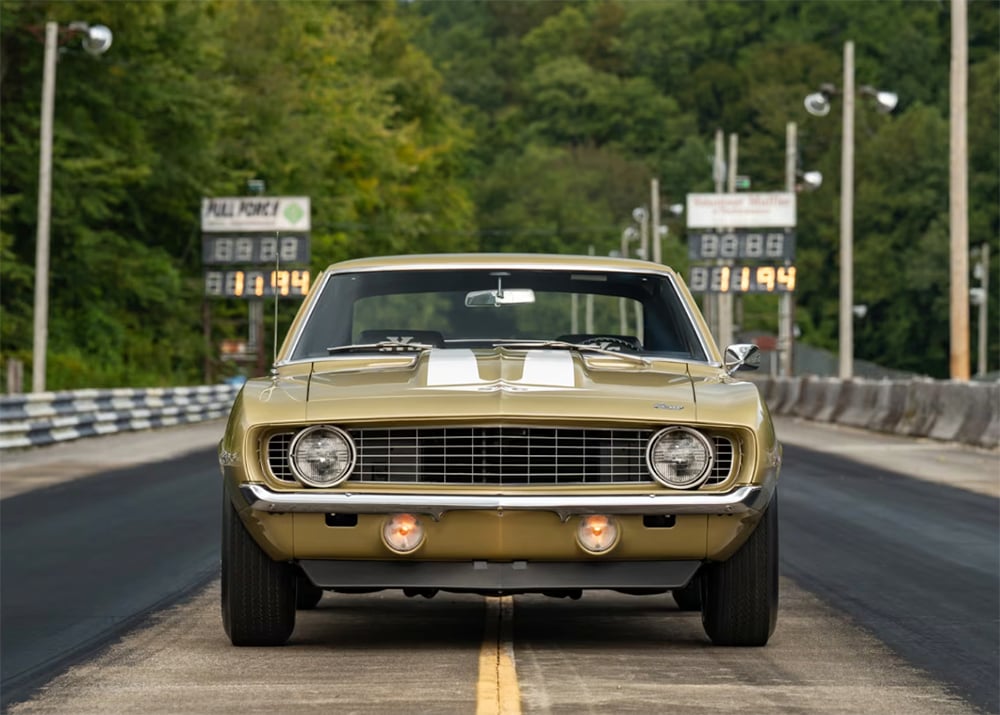 1969 Yenko Camaro prototype nose copy