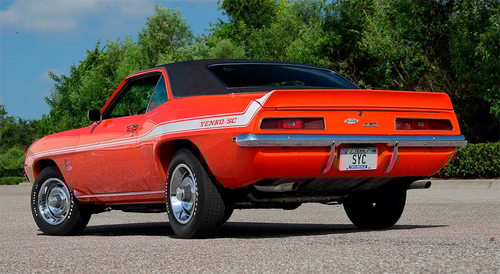 1969 Yenko Camaro resto rear copy