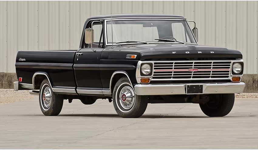 1967 1972 Ford F100 Model Years Identification Guide