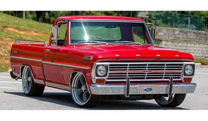 1967-1972 Ford F100 Model Years Identification Guide