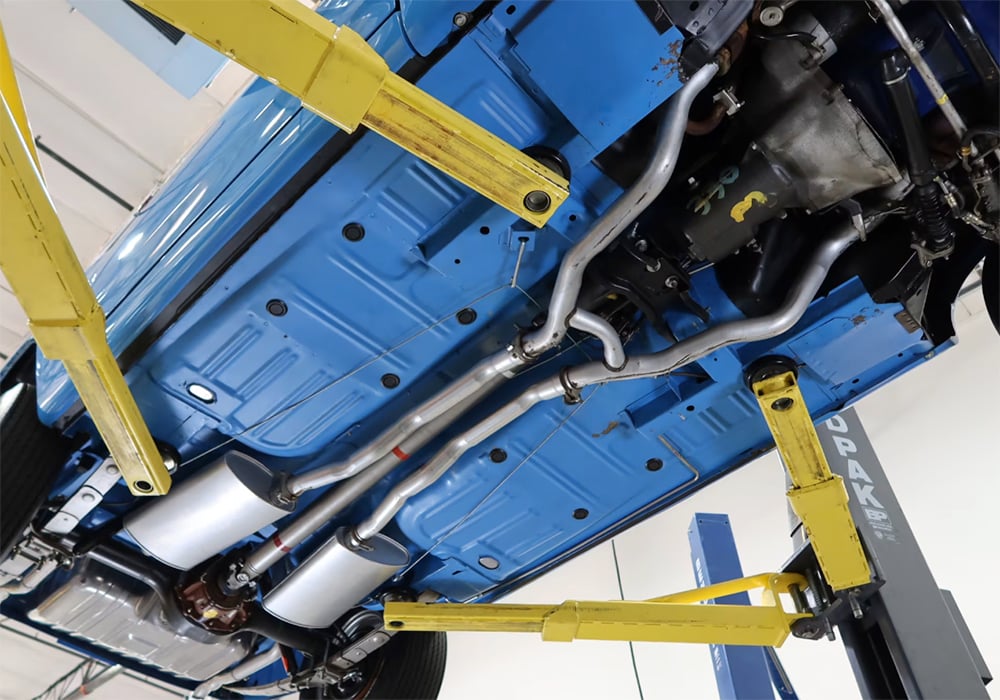 1970 Boss 429 Mustang concours undercarriage copy