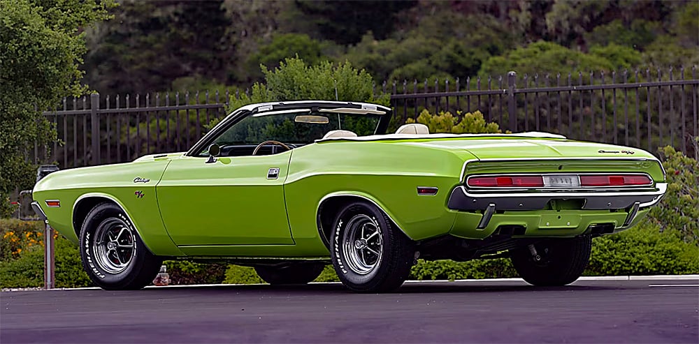 1970 Dodge Challenger ragtop side rear copy 2