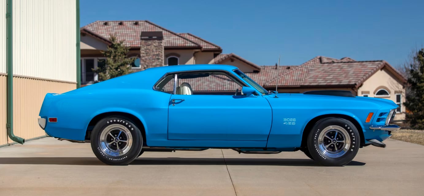 1970 Mustang Boss 429 side view copy