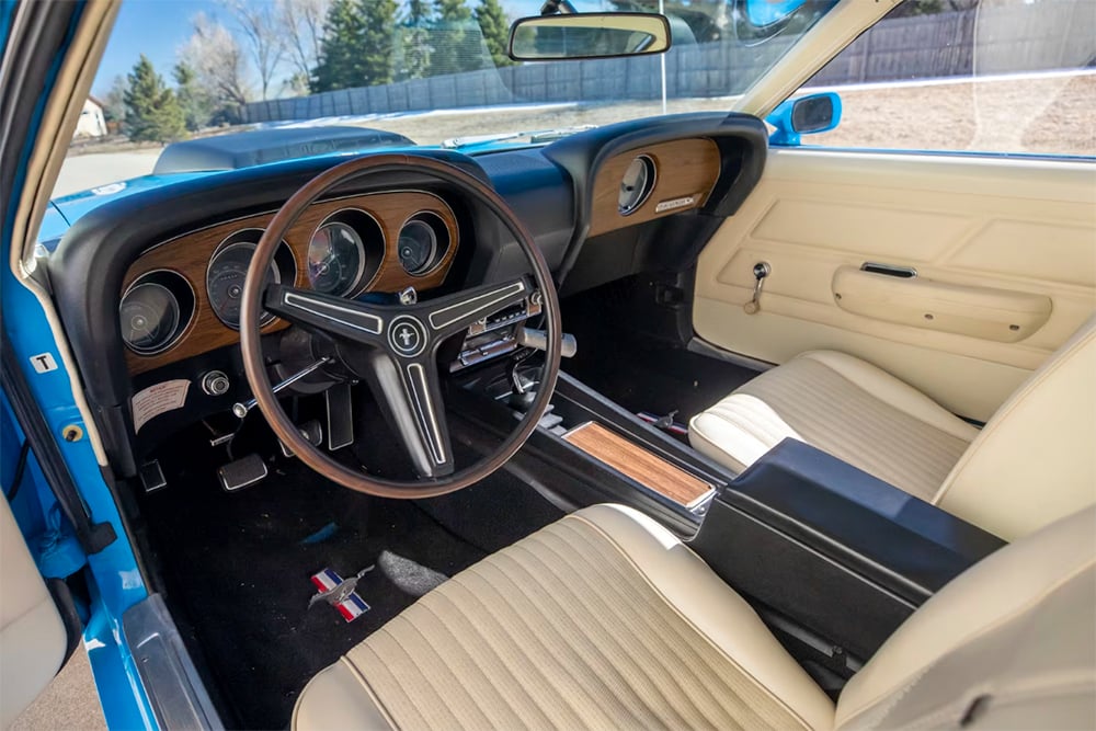 1970 Mustang Boss 429 white interior copy