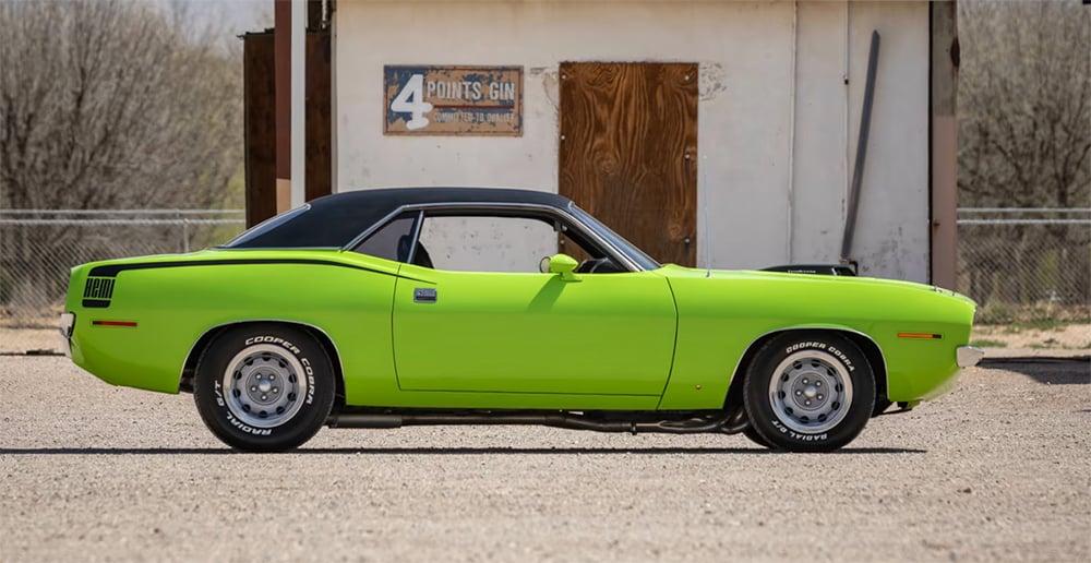 1970 Plymouth Barracuda custom side view sleeper copy