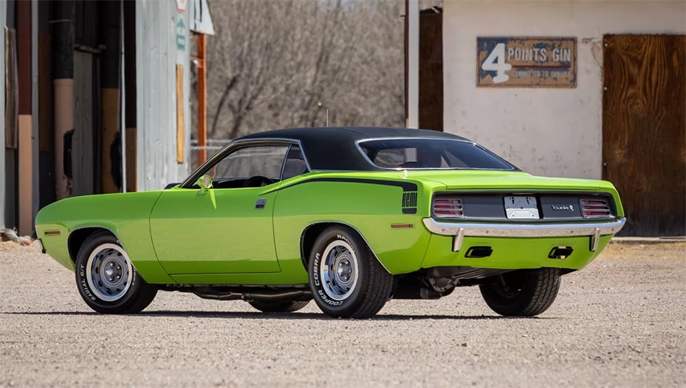 1970 Plymouth Barracuda rear side custom hybrid sleeper copy