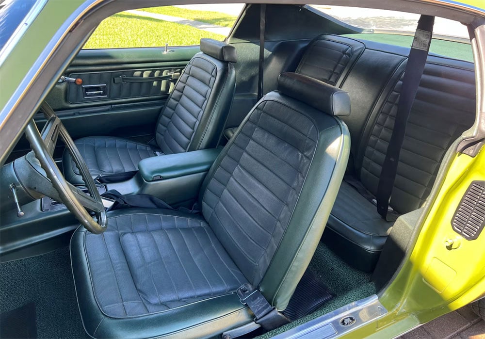 1970 Pontiac Firebird Esprit interior copy