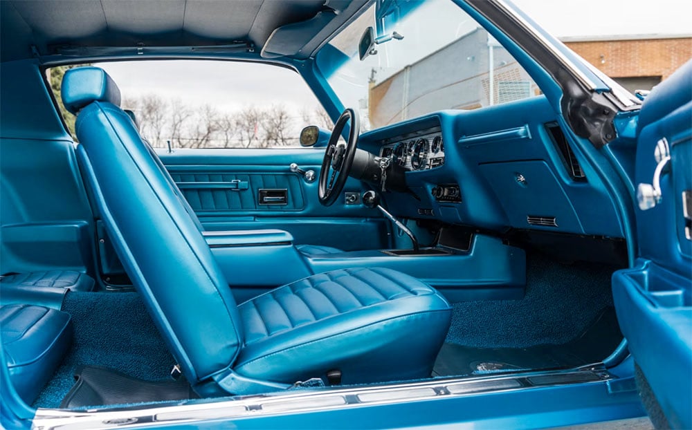 1970 Pontiac Firebird Trans Am Ram Air III interior copy