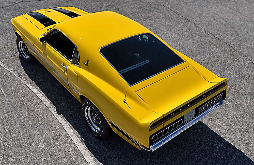 1970 Shelby GT350 Grabber Yellow paint-colors