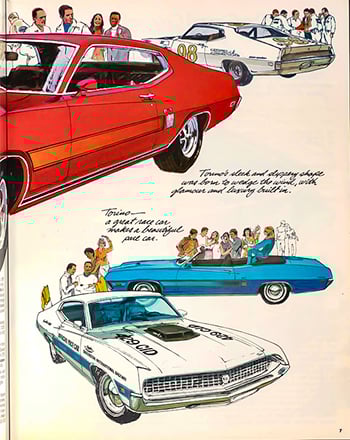 1970 Torino GT right side 350 Ford perf bro copy