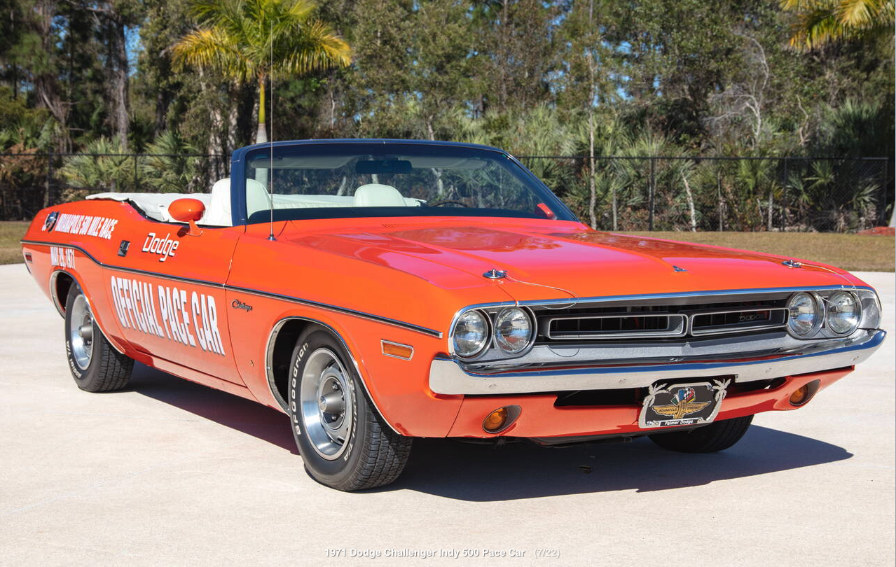 1971 Dodge Challenger Indy 500 Pace Car