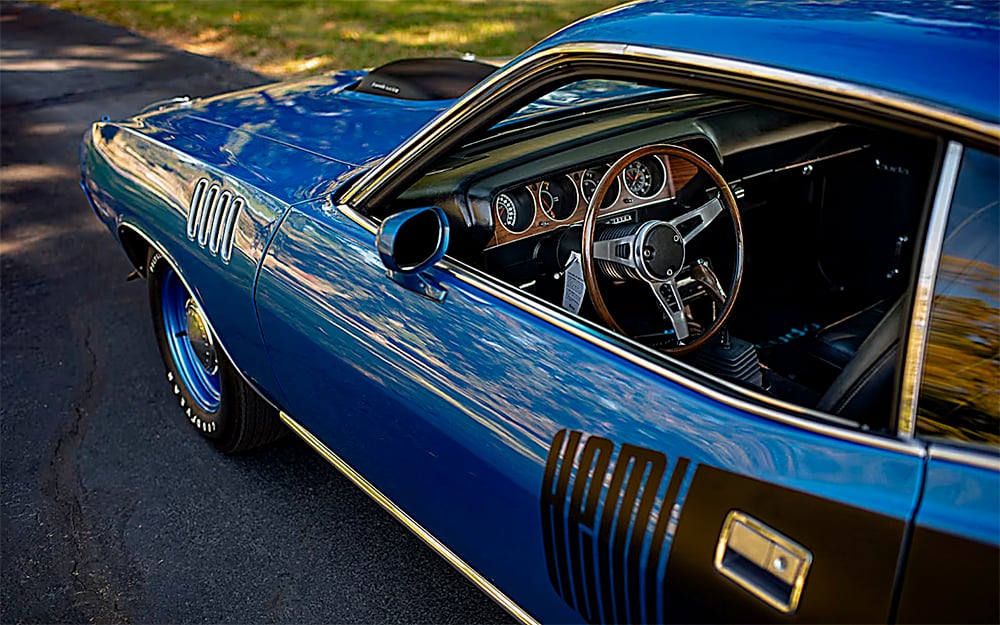 1971 Hemi Cuda artsy shot copy