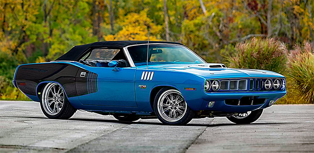 1971 Plymouth Barracuda convertible front copy