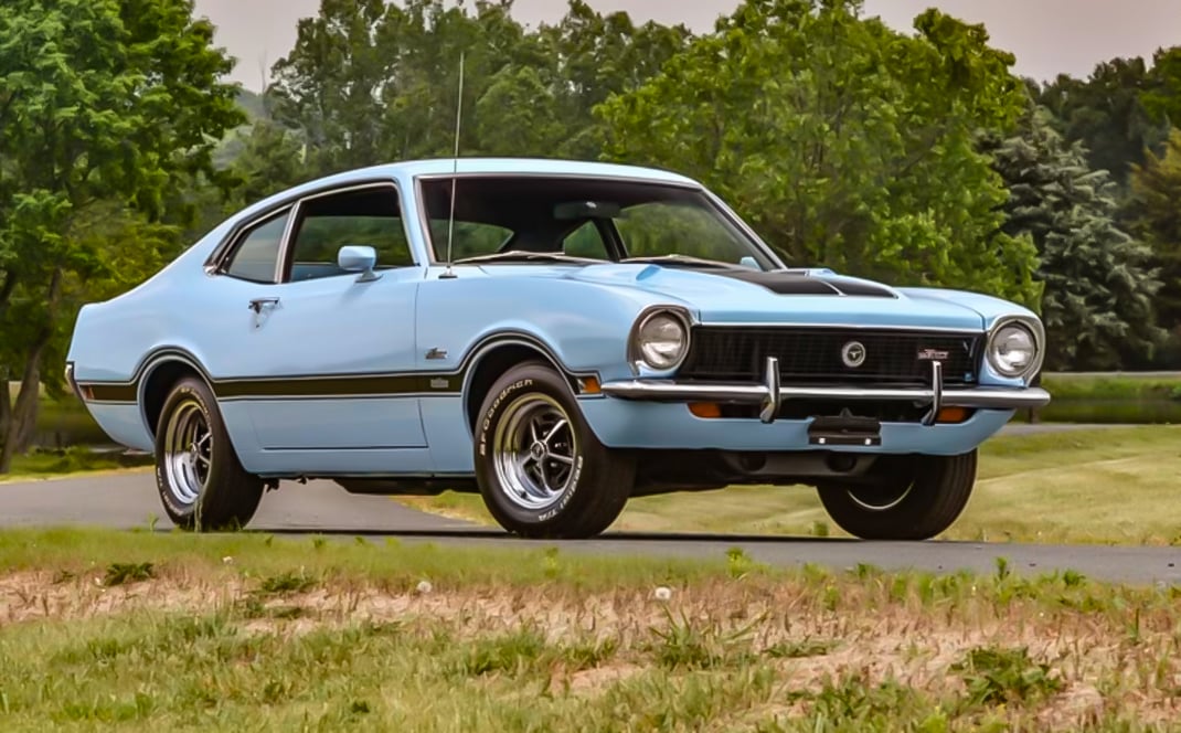 1972 Ford Maverick Grabber 302 front copy