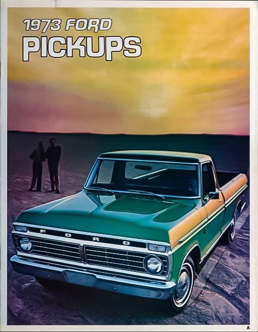 1973 Ford Pickups brochure copy