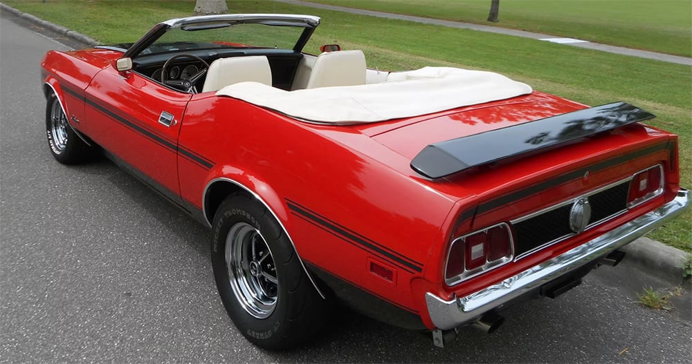 1973 Mustang convertible VIN decoder