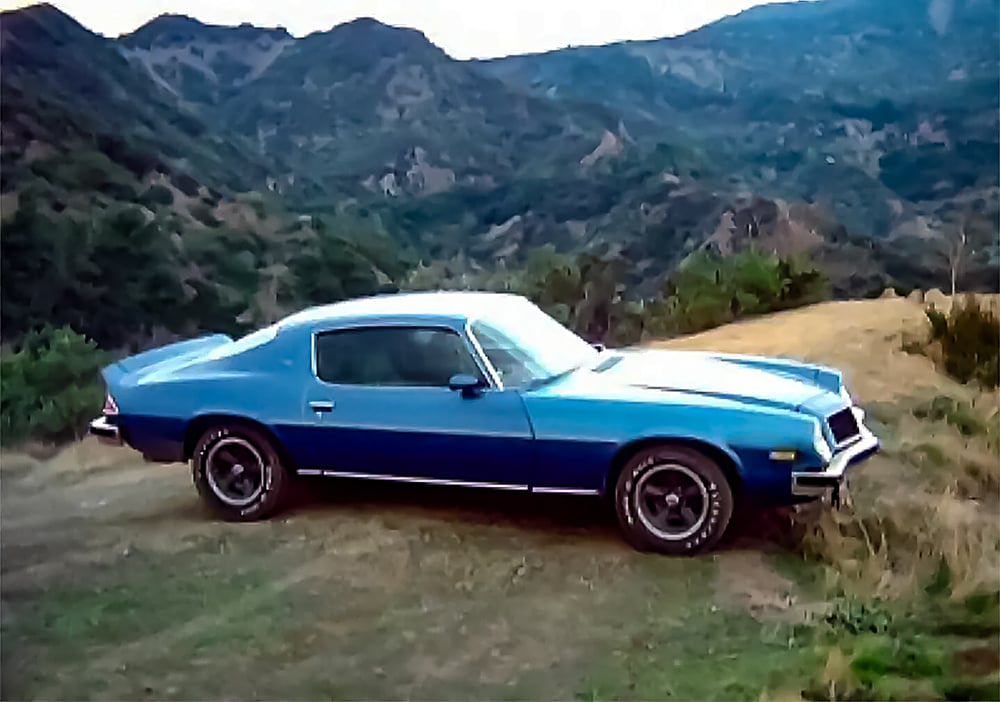 1974 Camaro LT Mannix tv show car