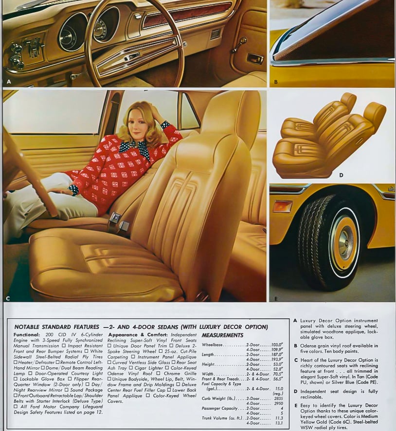 1974 Ford Maverick brochure LDO copy