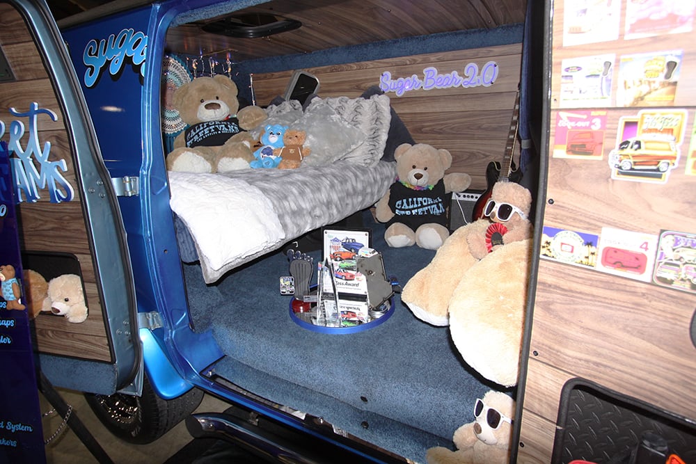 1977 Dodge B200 van interior