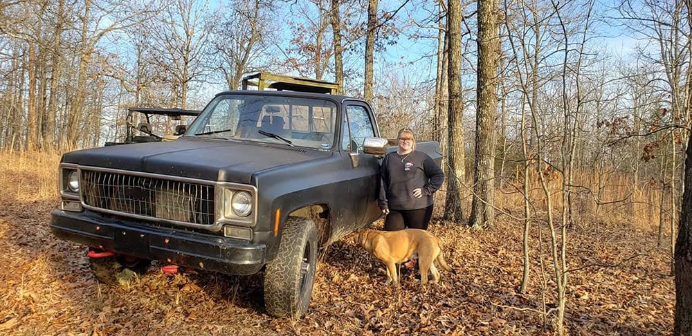 1977-78 Chevy K20 outside