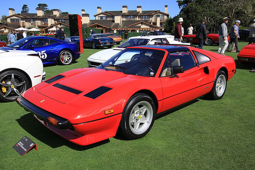 1984 Ferrari 308 red