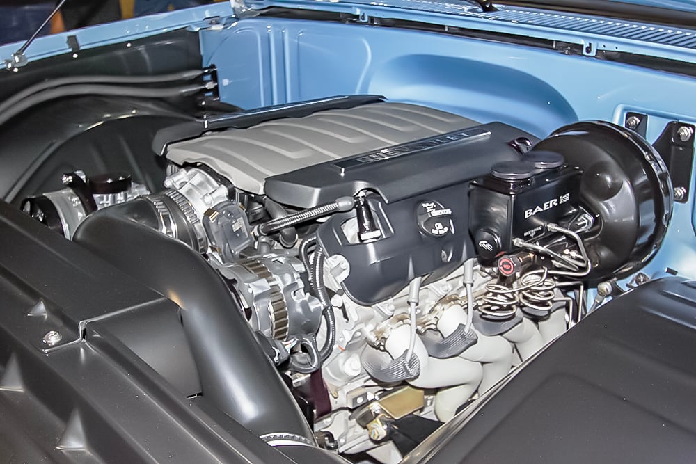 1985 Chevy Silverado LT1 engine copy