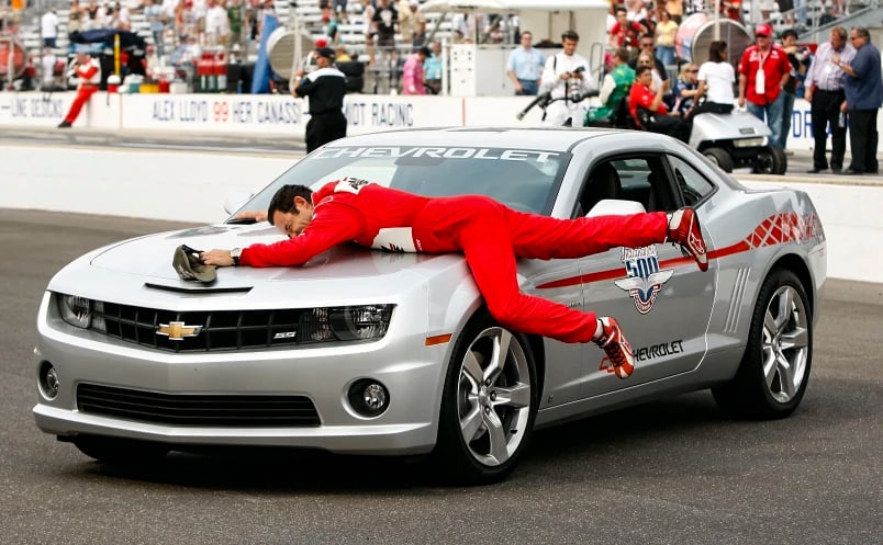 2009 Camaro Indy 500 Pace Car with Elio Castroneves the winner
