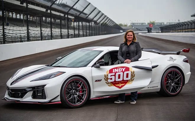 2023 Corvette Z06 Sarah Fisher copy
