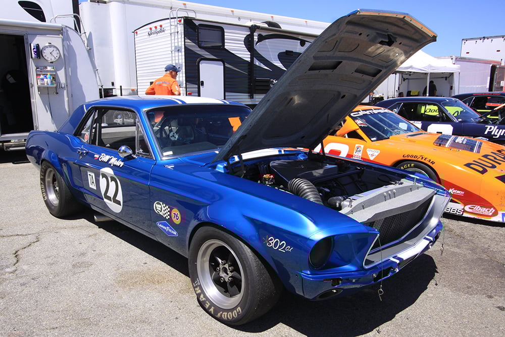 22 1968 Mustang notch blue Jeff paddock RF copy