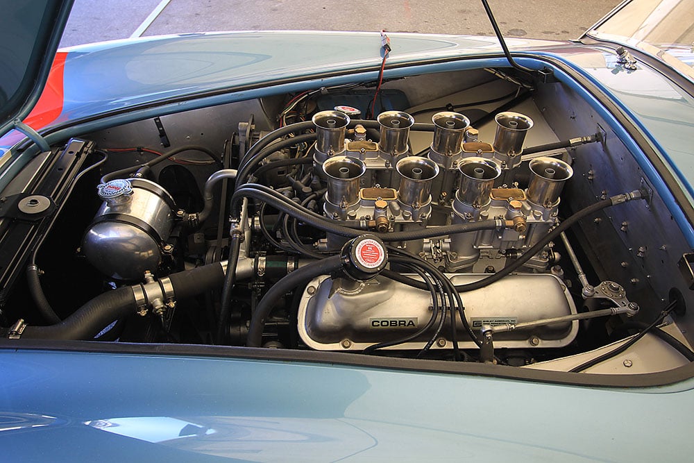 289 engine in Dan Gurney Cobra