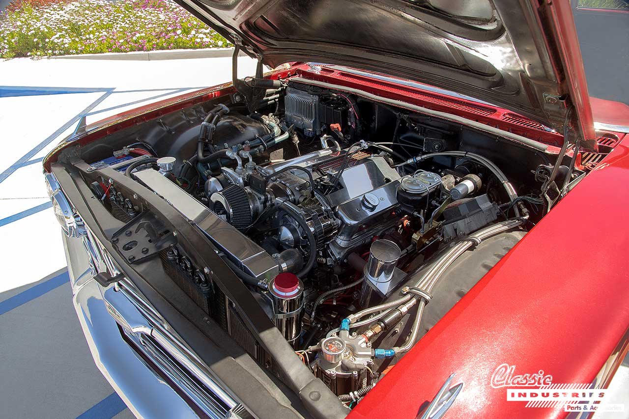 60_Chevy_Brookwood_Wagon_Blood_Red_Engine
