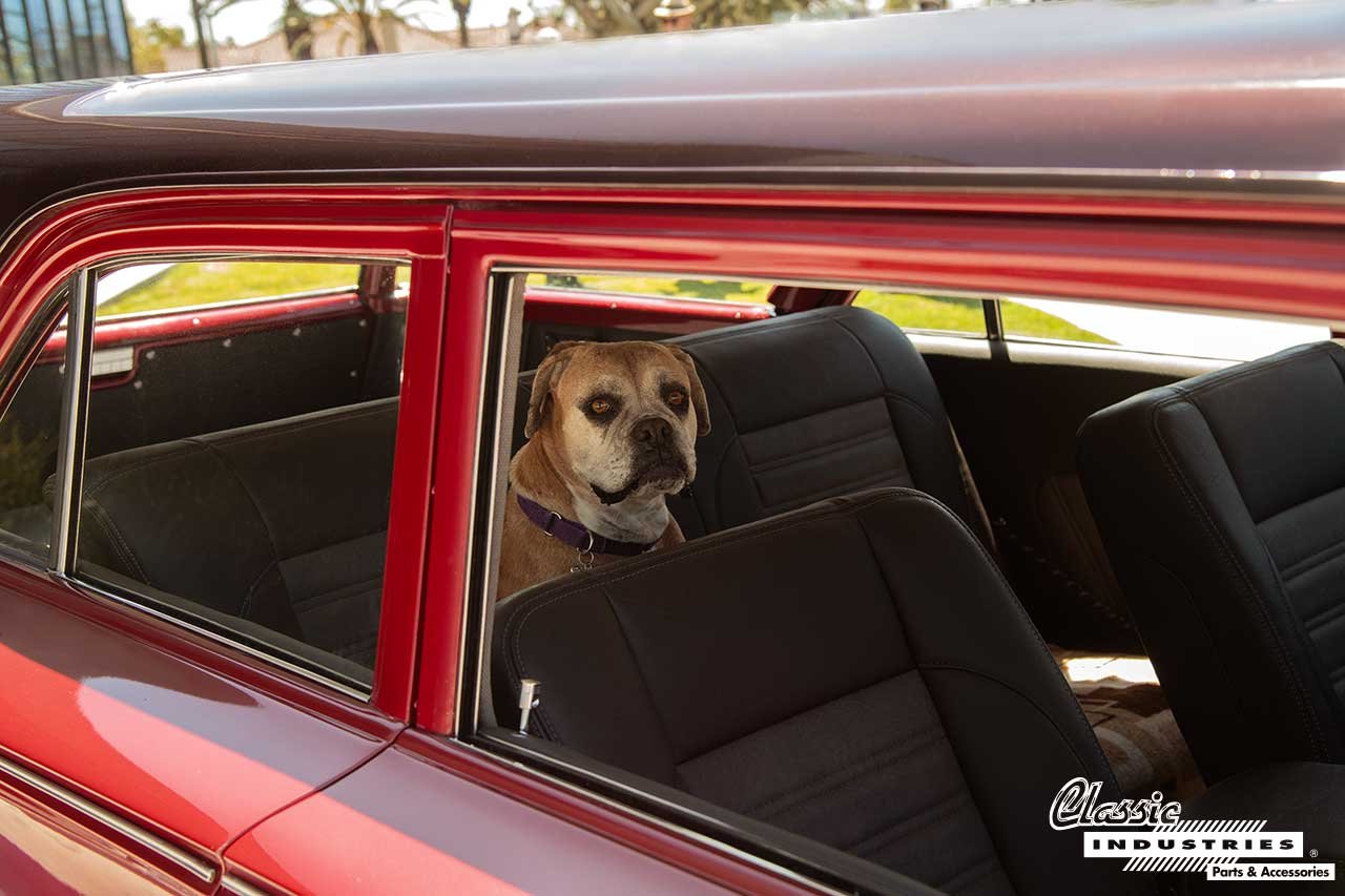 60_Chevy_Brookwood_Wagon_Blood_Red_Seats_and-Dog
