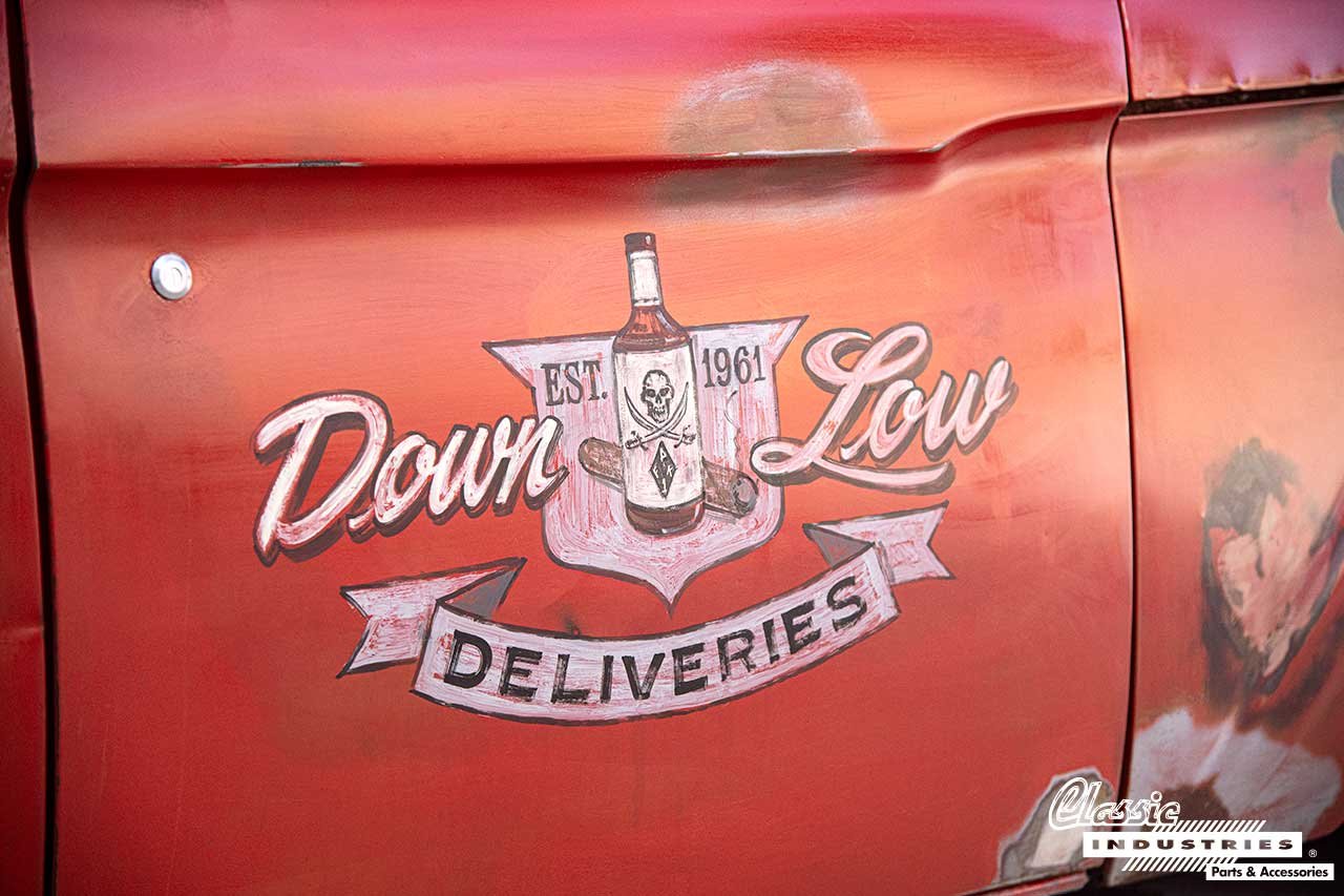 64-Ford-Red-F100_Truck_Down_Low_Deliveries