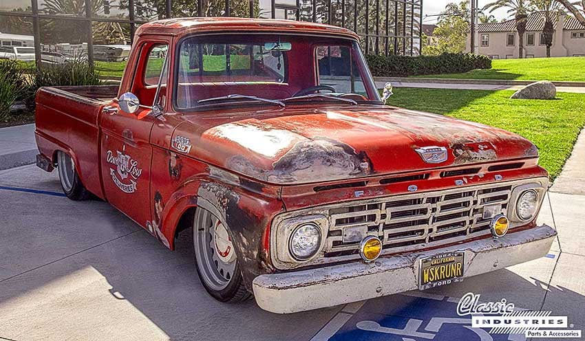 64_Ford_Red_F100_Truck_3-4_Front_Lead-1