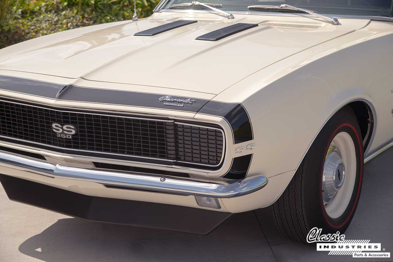 67_Camaro_SS_CapriCream_Nose_On_Drivers_Side